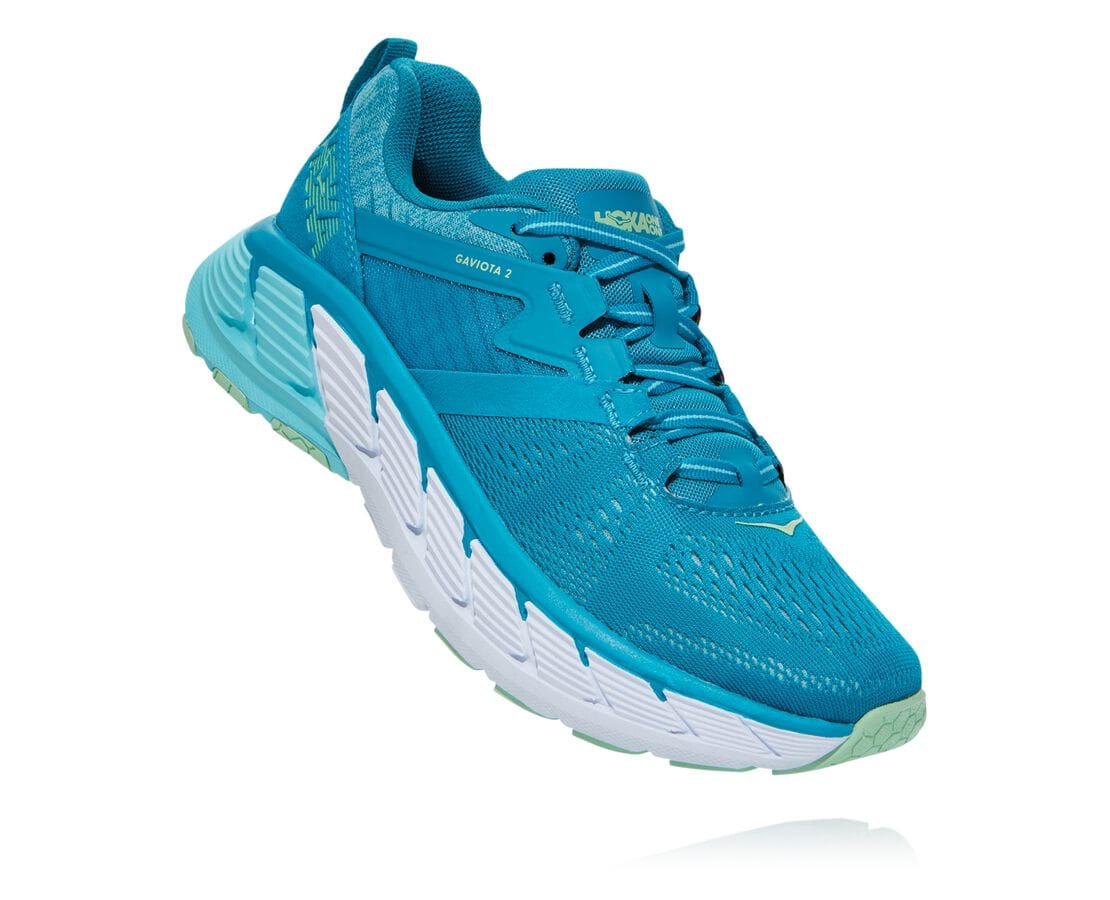 Hoka One One Gaviota 2 Női Gyalogló Cipő Zöld [QSDVC-9368]